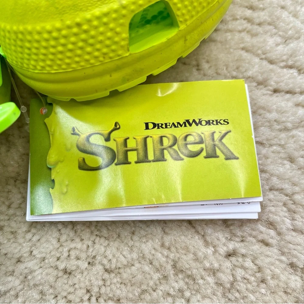[US J6] CROCS CLASSIC CLOGS DreamWorks Shrek Kids Green